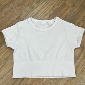 OFFLINE by Aerie Sidewalk Seamless Cropped T-Shirt